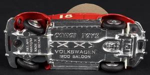 Corgi toys 256 volkswagen 1200 east african safari with rhino ll772 base