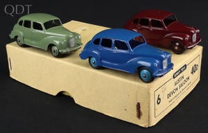 Trade box dinky toys 40d austin devon saloons ll777 front