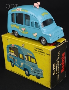 Budgie 290 tonibell bedford ice cream van ll782 front