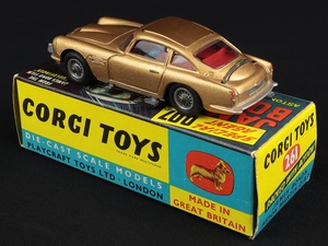 Corgi toys 261 james bond's aston martin ll791 back
