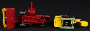 Matchbox major no.4 ruston no.5 combine harvester ll799 base