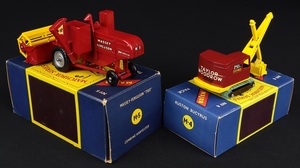 Matchbox major no.4 ruston no.5 combine harvester ll799 back