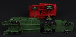 Matchbox no. 3. tank transporter tank k2 muir hill dumper ll800 base