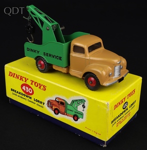 Dinky toys 430 breakdown lorry ll796 front