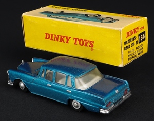 Indian dinky 186 mercedes 220 se ll803 back