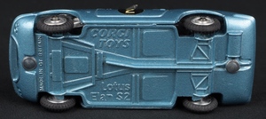 Corgi toys 318 lotus elan s2 ll807 base