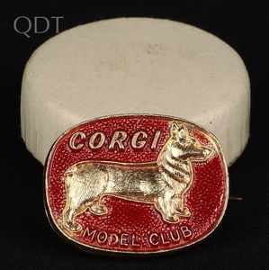 Corgi model club badge ll814 front
