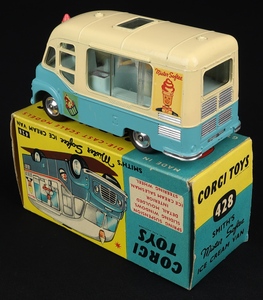 Corgi toys 428 mister softee ice cream van s525 back