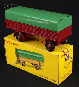 French dinky toys 70 trailer ll912 front
