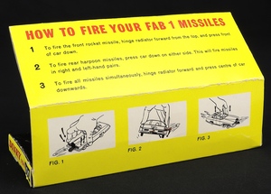 Dinky toys 100 lady penelope's fab 1 ll947 box