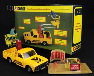 Corgi toys 413 mazda maintenance motorway truck ll975 front