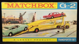 Matchbox gift set g 2 transporter set ll981 back