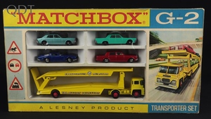 Matchbox gift set g 2 transporter set ll981 front