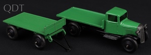 Dinky toys 25t flat truck trailer mm79 front