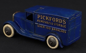 Dinky toys 28b pickfords delivery van mm84 back