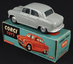 Corgi toys 201m austin cambridge saloon mm100 back