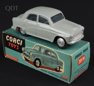 Corgi toys 201m austin cambridge saloon mm100 front