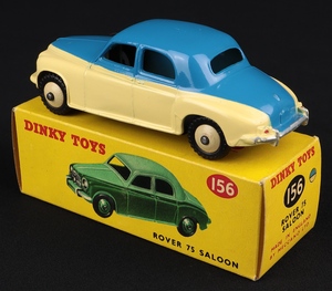 Dinky toys 156 rover 75 saloon mm110 back