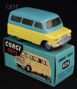 Corgi toys 404 bedford dormobile personnel carrier mm145 front