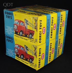 Shrink wrap corgi toys 478 hydraulic tower wagon mm147 front