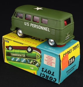 Corgi toys 356 1 personnel carrier mm165 back